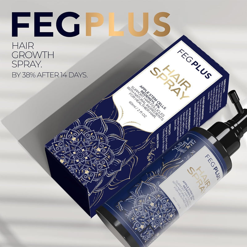 FEG Hair Revival Spray – Stop Hair Fall, Restore Confidence