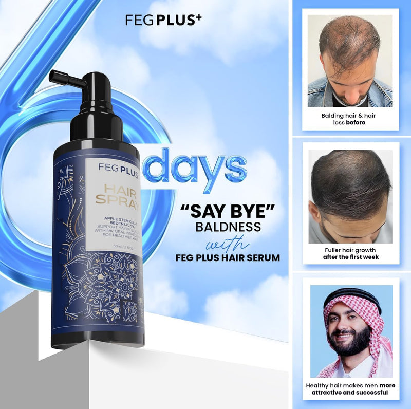 FEG Hair Revival Spray – Stop Hair Fall, Restore Confidence