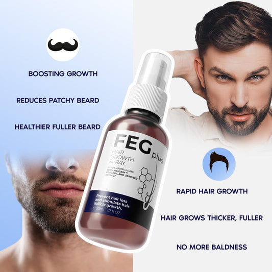 FEG Hair Revival Spray – Stop Hair Fall, Restore Confidence