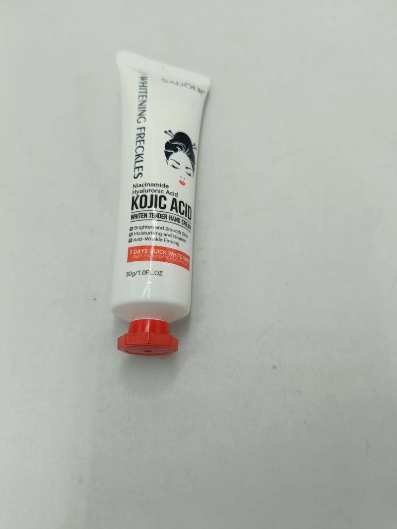 The secret is out — Sadoer Kojic Acid Hand Cream